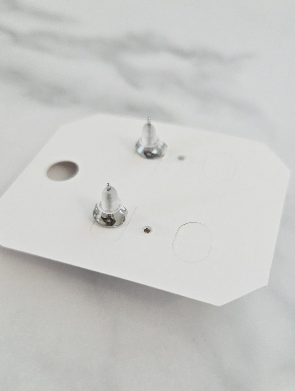 Dainty Silver Bow & Pearl Statement Earrings Elegant Everyday Jewelry - Picture 5 of 11